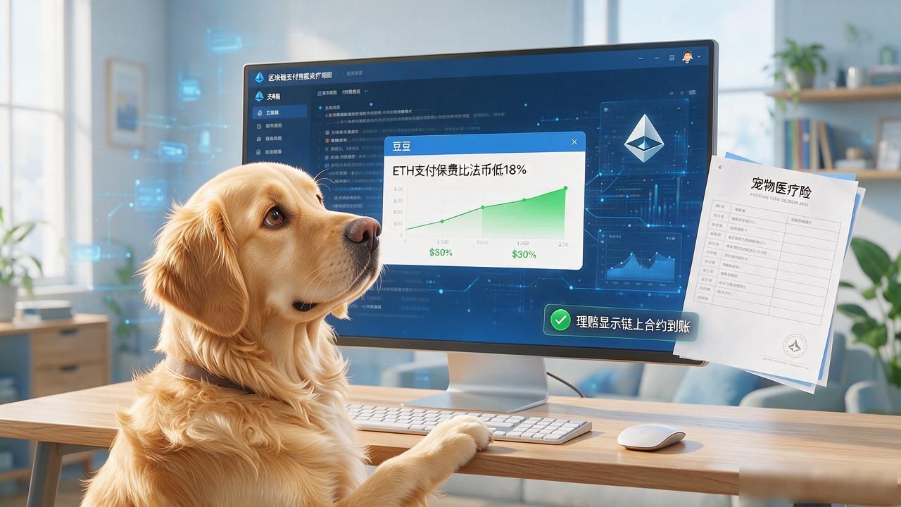 拿区块链数字货币养狗狗,每月烧多少币?养狗币费全给你算明白