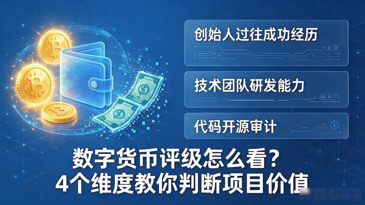 数字货币评级怎么看?4个维度教你判断项目价值