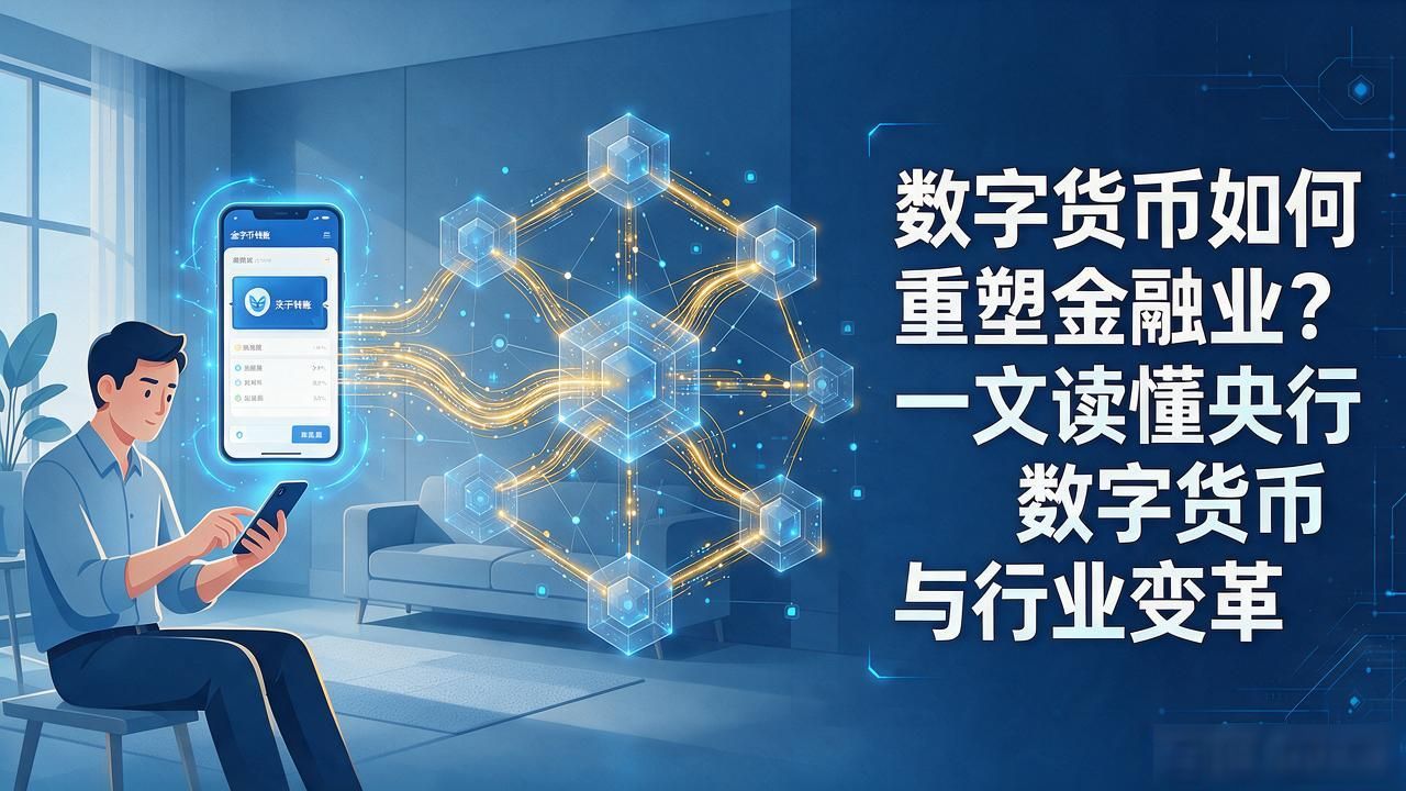 数字货币如何重塑金融业?一文读懂央行数字货币与行业变革
