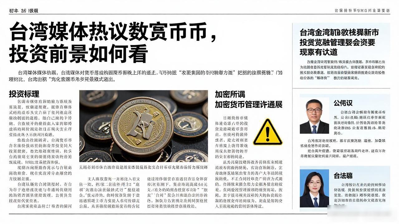 台湾媒体热议数字货币,投资前景如何看
