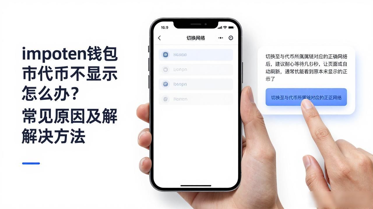 imtoken钱包代币不显示怎么办?常见原因及解决方法