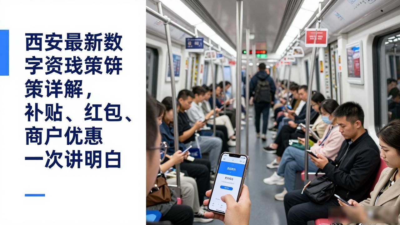 西安最新数字货币政策详解,补贴、红包、商户优惠一次讲明白